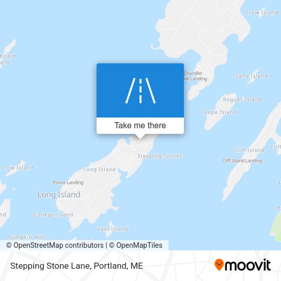 Stepping Stone Lane map