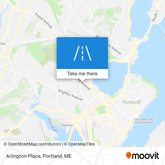 Mapa de Arlington Place