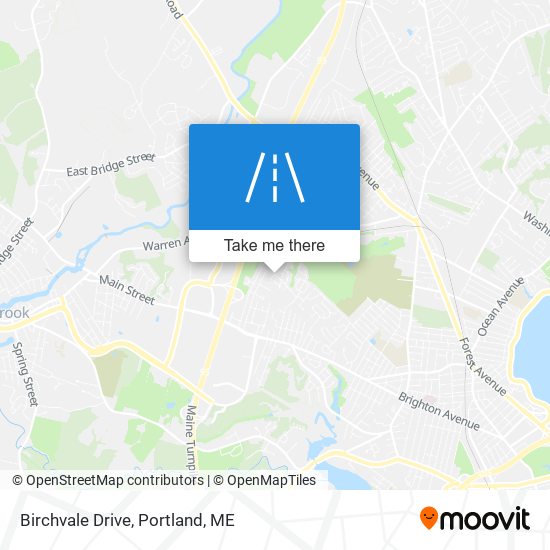 Birchvale Drive map