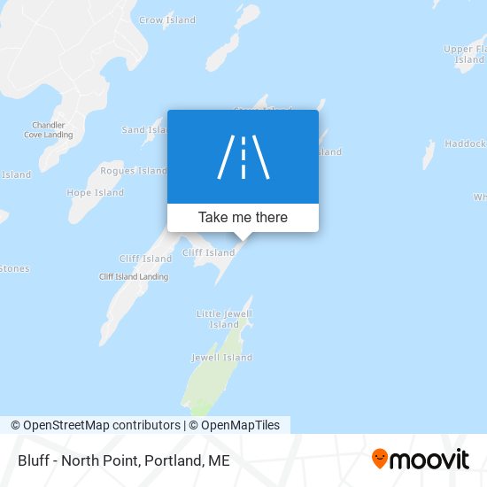 Bluff - North Point map