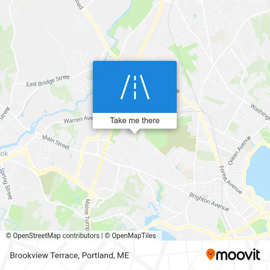 Brookview Terrace map