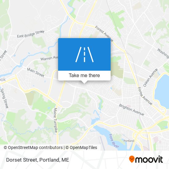 Dorset Street map