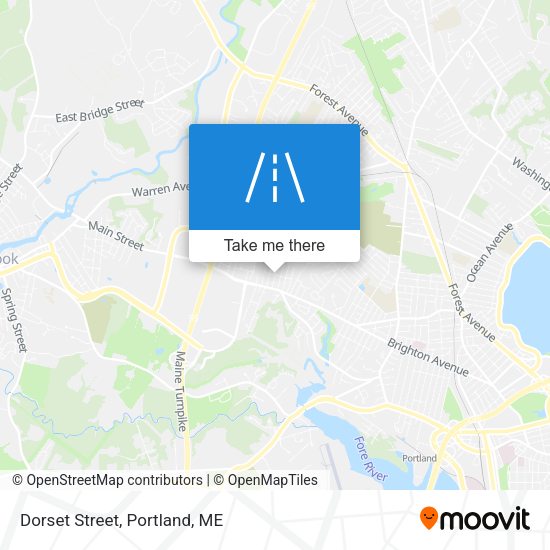 Dorset Street map