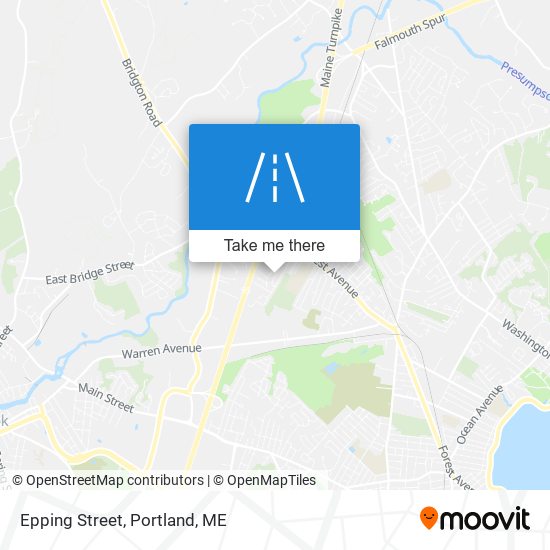 Mapa de Epping Street