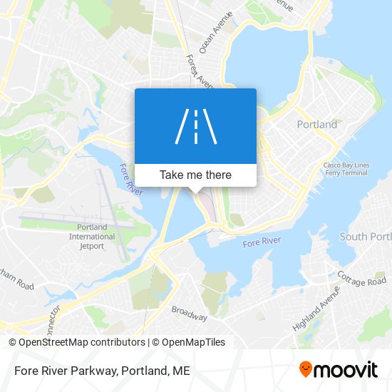 Fore River Parkway map