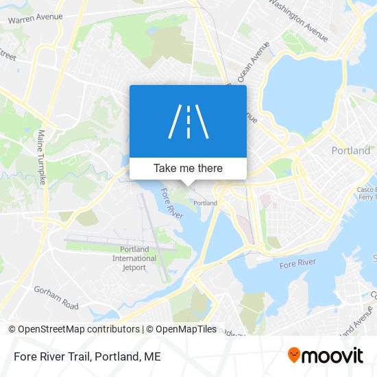 Fore River Trail map