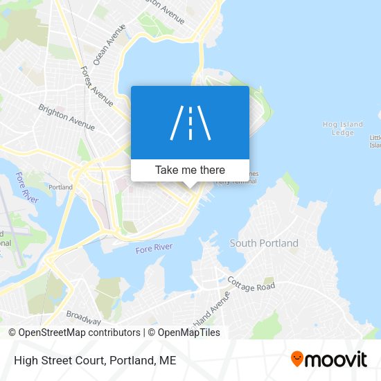 Mapa de High Street Court