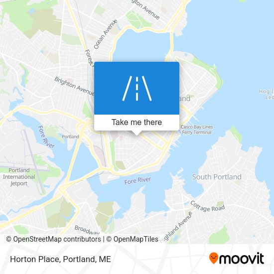 Mapa de Horton Place
