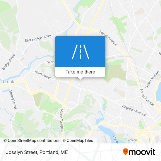 Mapa de Josslyn Street