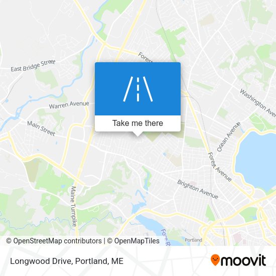 Longwood Drive map