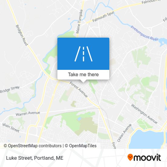 Luke Street map