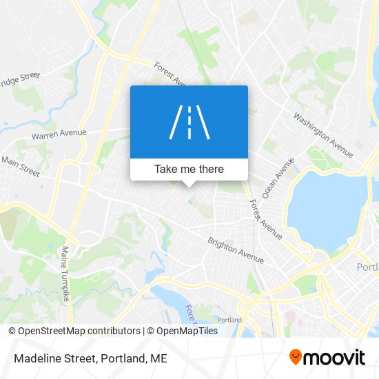 Madeline Street map