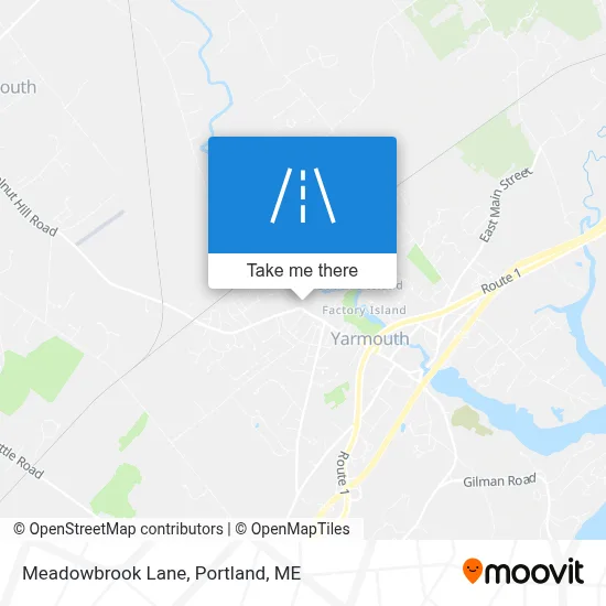 Meadowbrook Lane map