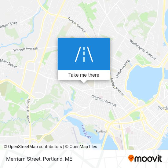 Mapa de Merriam Street