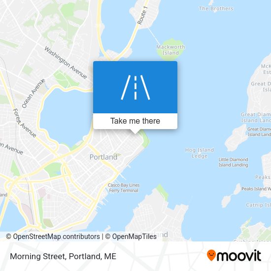 Mapa de Morning Street