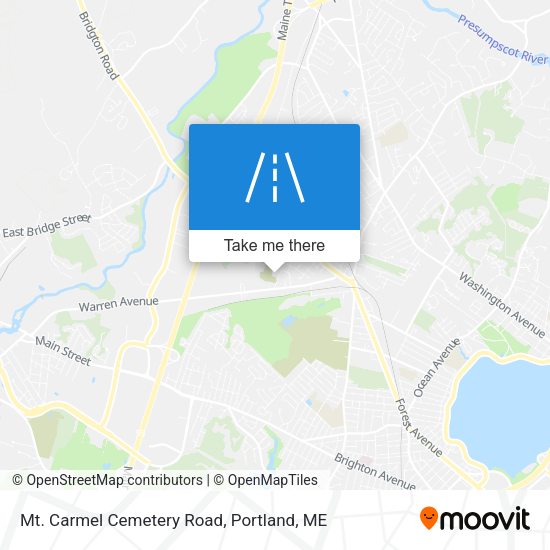 Mapa de Mt. Carmel Cemetery Road