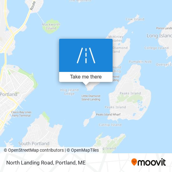 North Landing Road map