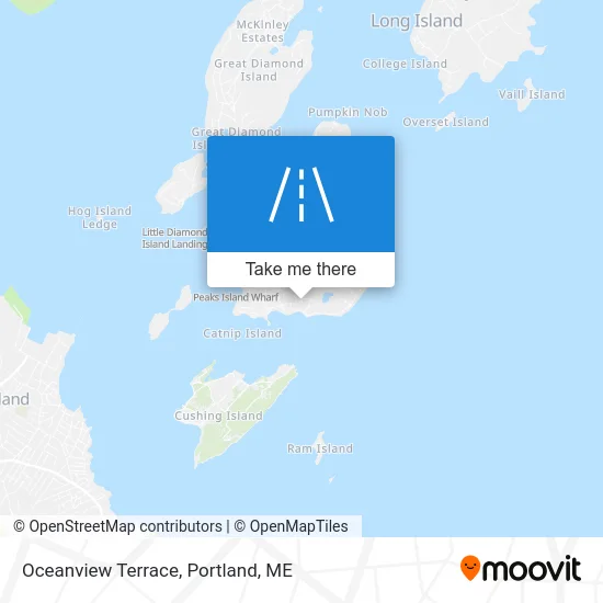 Oceanview Terrace map