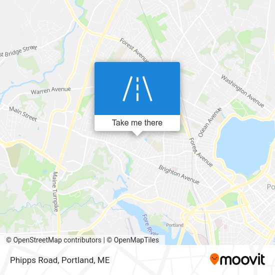 Mapa de Phipps Road