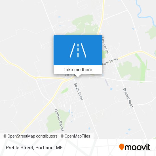 Mapa de Preble Street
