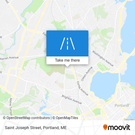 Mapa de Saint Joseph Street