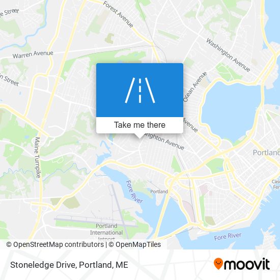 Stoneledge Drive map