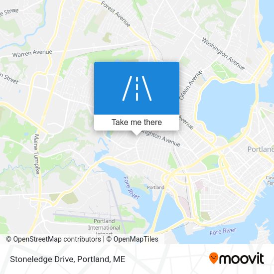 Mapa de Stoneledge Drive