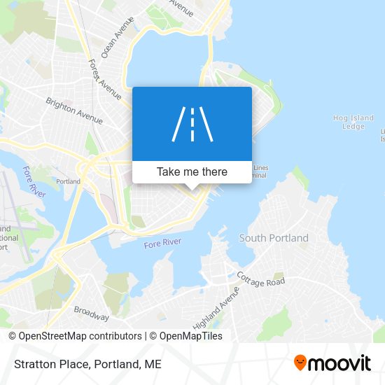 Mapa de Stratton Place