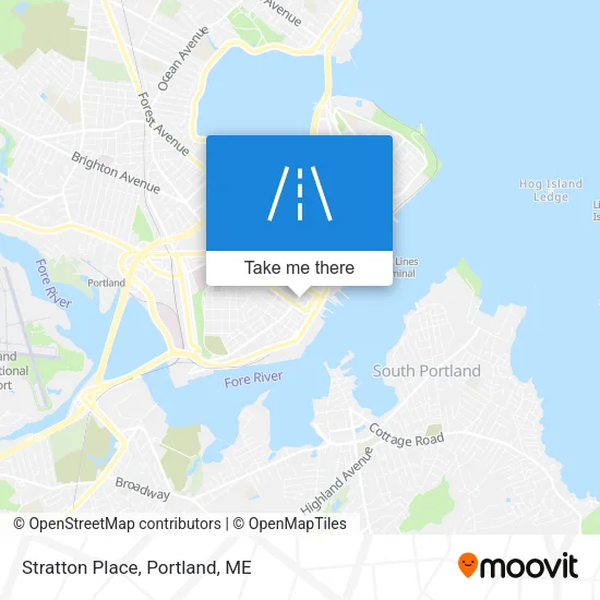 Stratton Place map