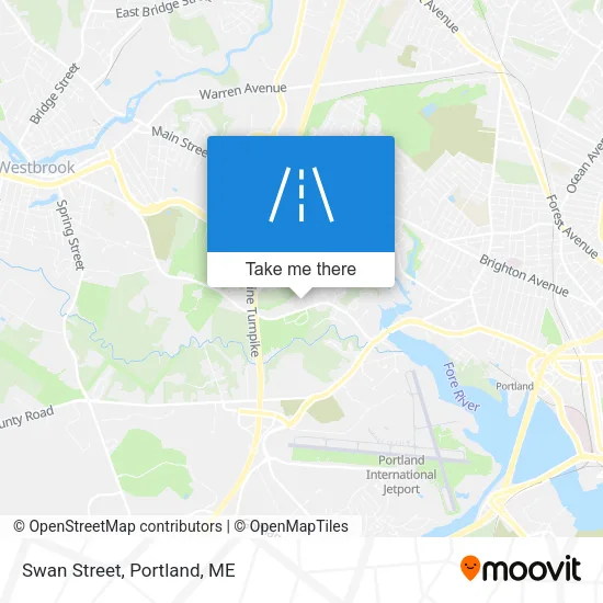 Swan Street map
