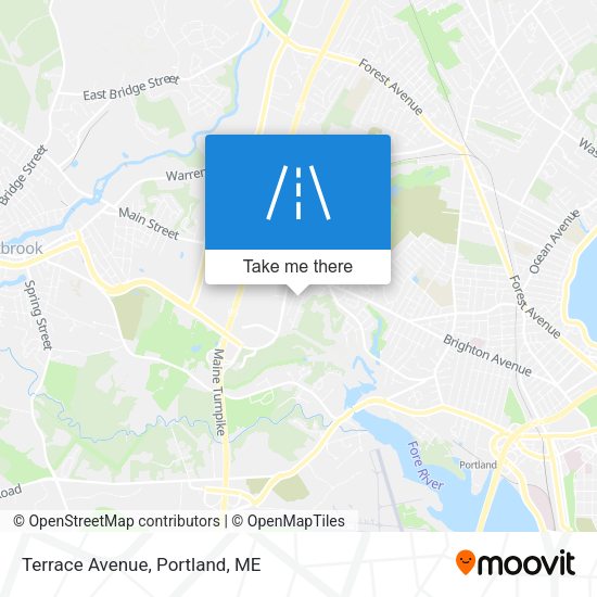 Mapa de Terrace Avenue