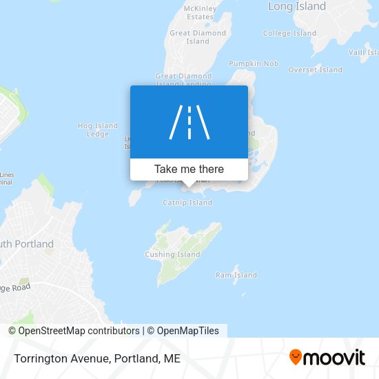 Mapa de Torrington Avenue
