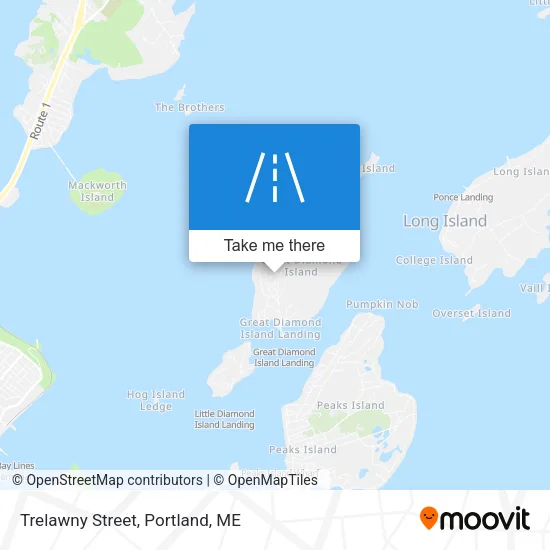 Trelawny Street map
