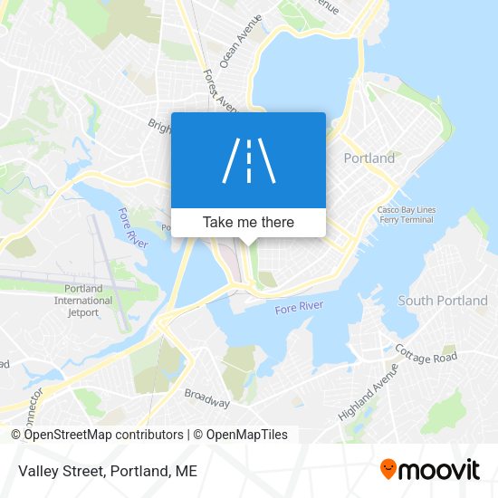 Mapa de Valley Street