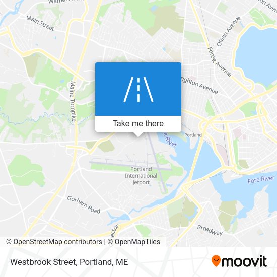 Mapa de Westbrook Street