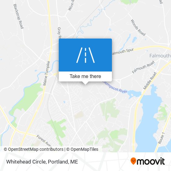 Whitehead Circle map