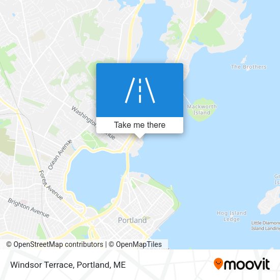 Mapa de Windsor Terrace