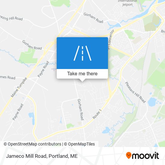 Jameco Mill Road map