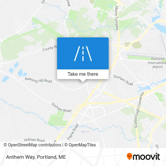 Anthem Way map