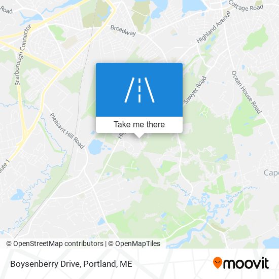 Mapa de Boysenberry Drive