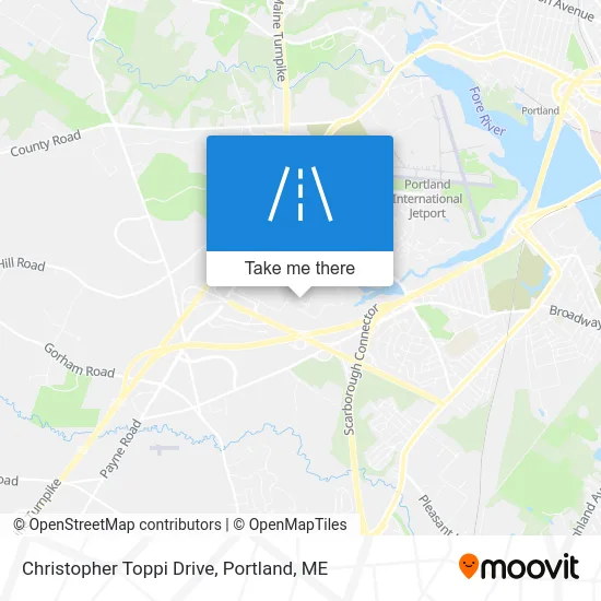 Christopher Toppi Drive map