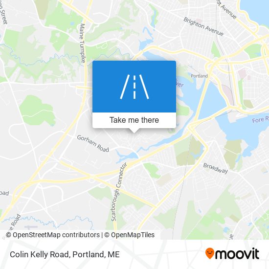 Mapa de Colin Kelly Road