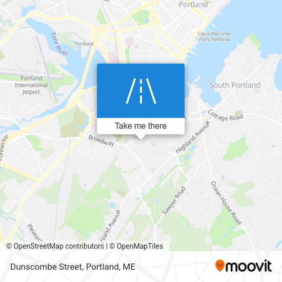 Dunscombe Street map