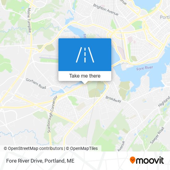 Fore River Drive map