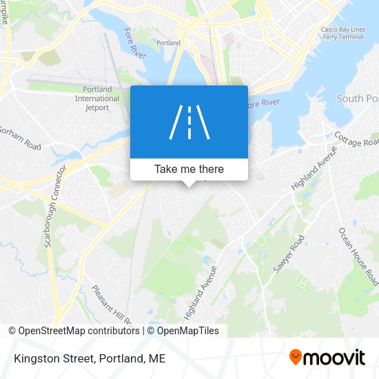 Mapa de Kingston Street