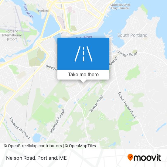 Nelson Road map