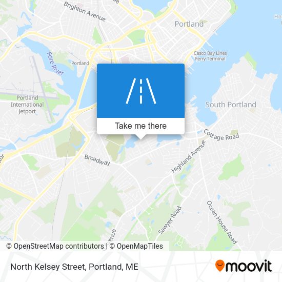 North Kelsey Street map