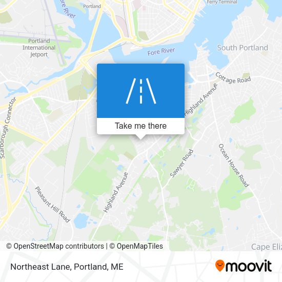 Mapa de Northeast Lane