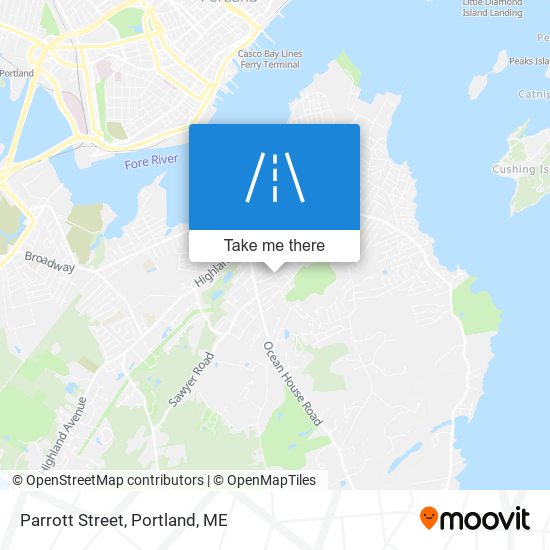 Parrott Street map