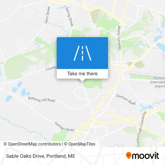 Sable Oaks Drive map